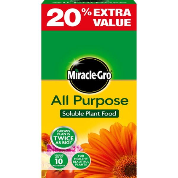 MIRACLE-GRO® ALL PURPOSE SOLUBLE PLANT FOOD 1.2KG
