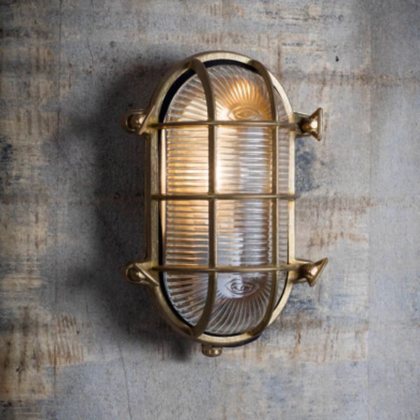 Devonport Bulk Head Light - Brass