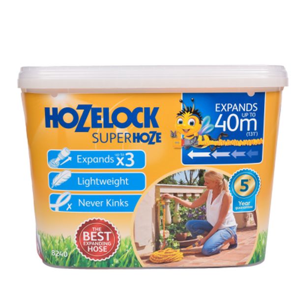 Hozelock Superhoze 40m Expanding Hose Set
