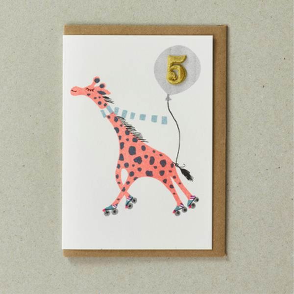 Confetti Pets Cards - Giraff
