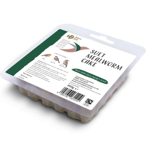 Henry Bell Suet Cake Mealworm x 1