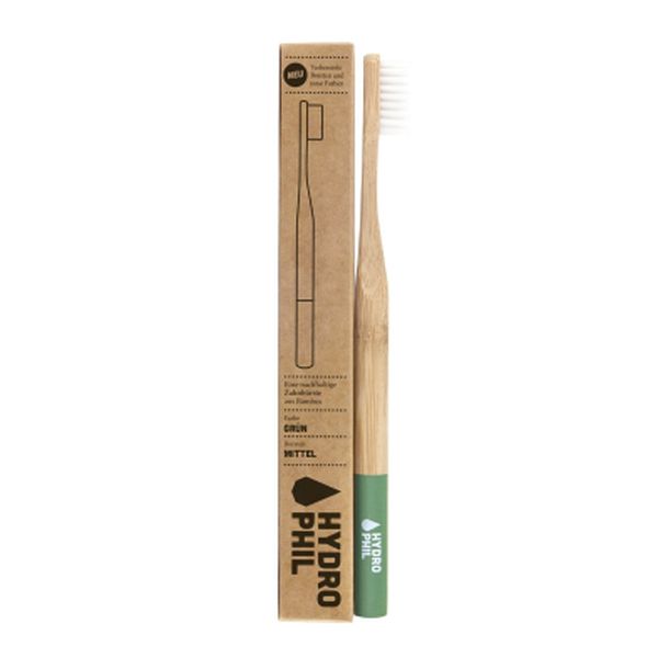 Green Bamboo Toothbrush - Medium