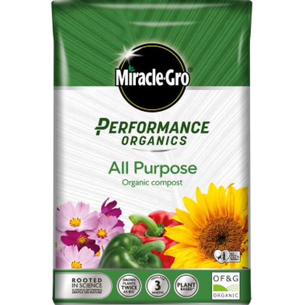 Miracle-Gro® Performance Organics All Purpose Compost 40L