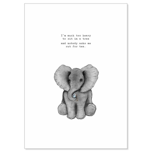 Elephant - A3 Print