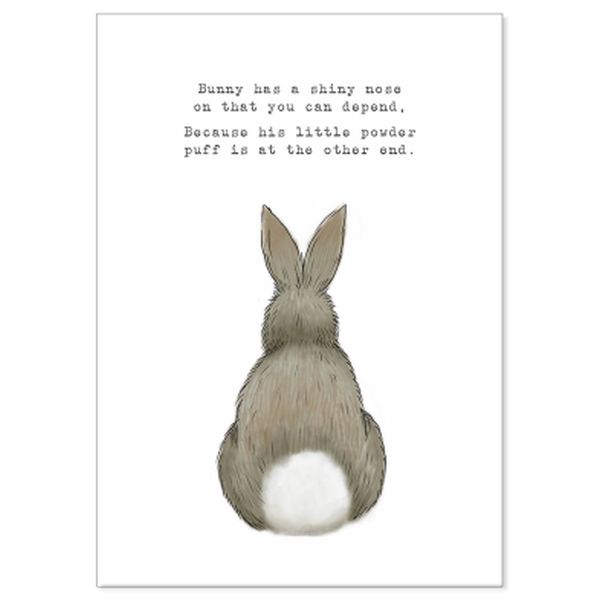 Bunny Greeting Card