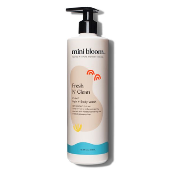 Mini Bloom Fresh n' Clean 2-in-1 Children's Hair & Body Wash 500ml