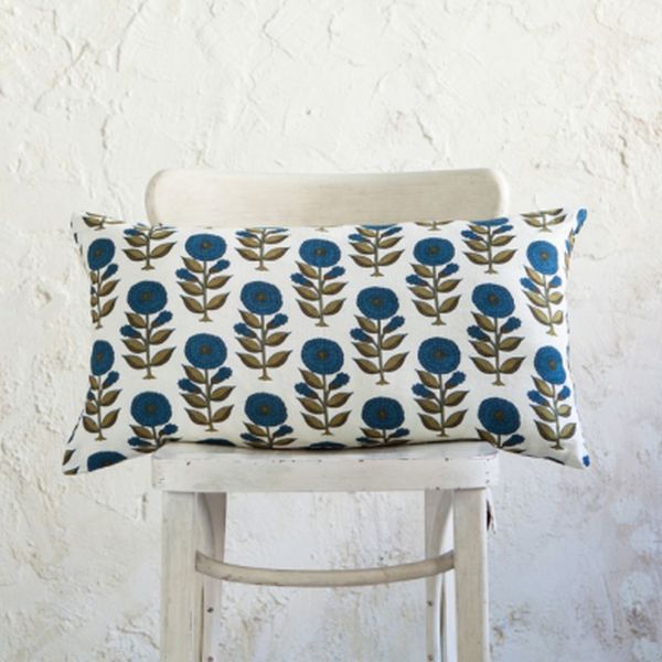 Blue Jaipur Cushion