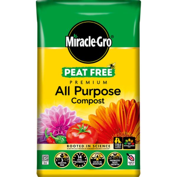 Miracle-Gro® Premium All Purpose Peat Free 20L