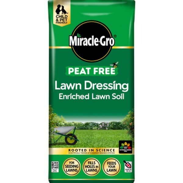 Miracle-Gro Peat Free Lawn Dress 25L