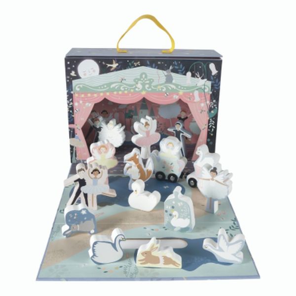 Enchanted Playbox with Wooden Pieces