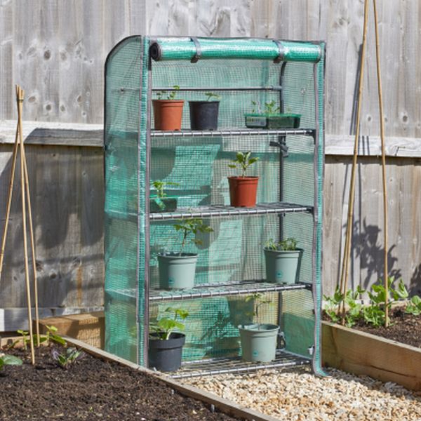 Compact GroZone 4-Tier Greenhouse