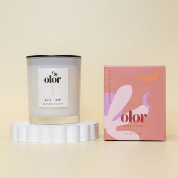 Olor Rosa & Oud Classic Candle