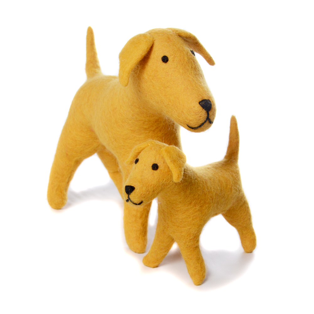 Golden Labrador Felt Toys
