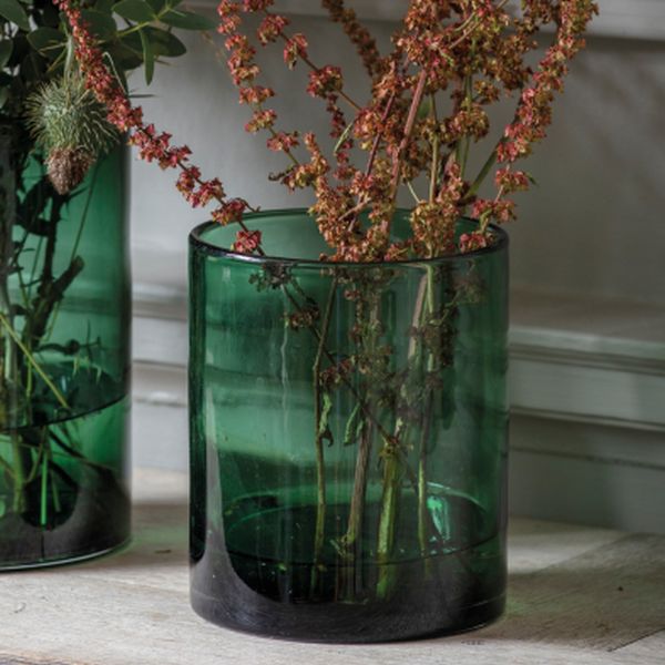 Oban Vase Small - Forest Green