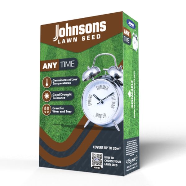 Johnsons Any Time Lawn Seed 425g
