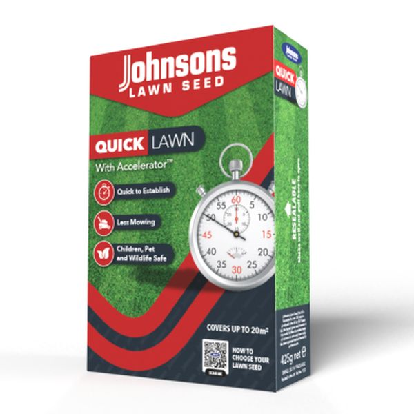 Johnsons Quick Lawn with Accelerator 425g