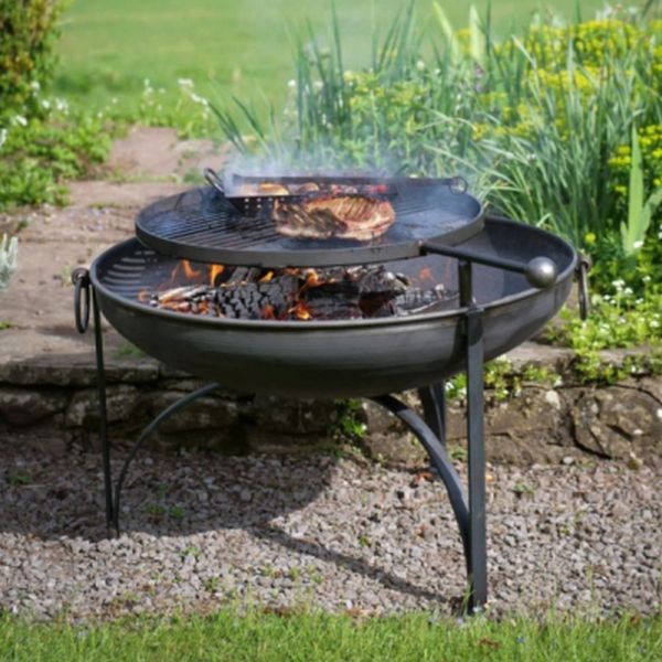 Barbecues Firepits Outdoor Living, Cast Iron Fire Pit Bbq