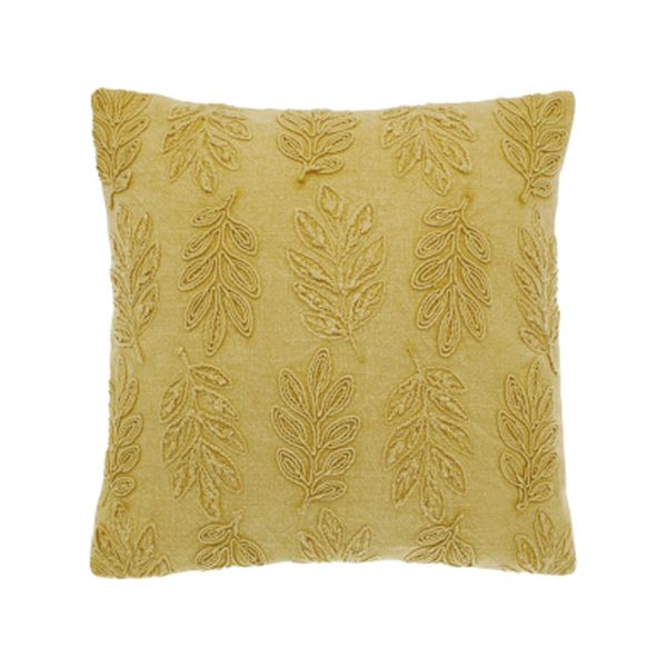 Saffron Botanic Cushion