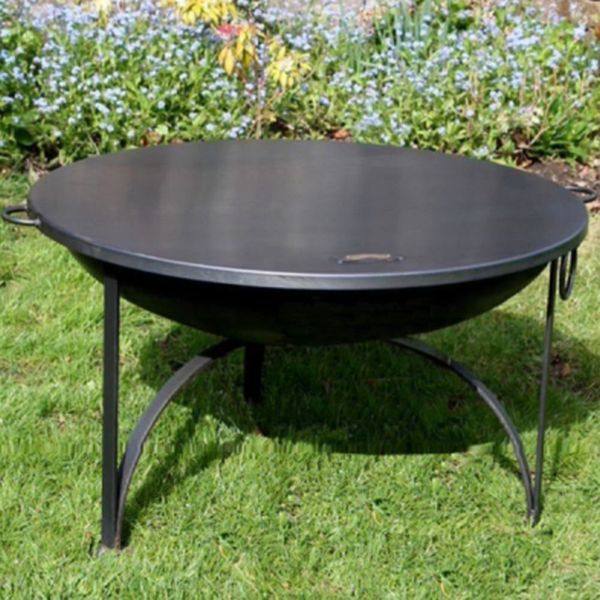 Flat Table Top Firepit Lid 60cm